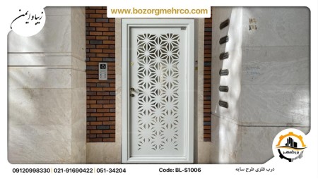 The latest design of the metal door of the yard, parking lot, lobby and villa
