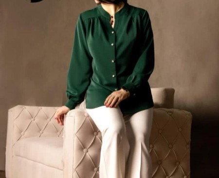 شومیز زنانه طرح دار هانی