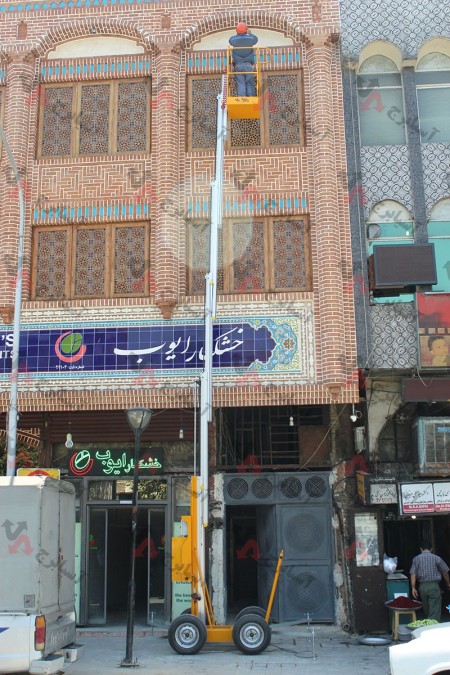 بالابر الکتروهیدرولیک متحرک نفربر مدل EHL
