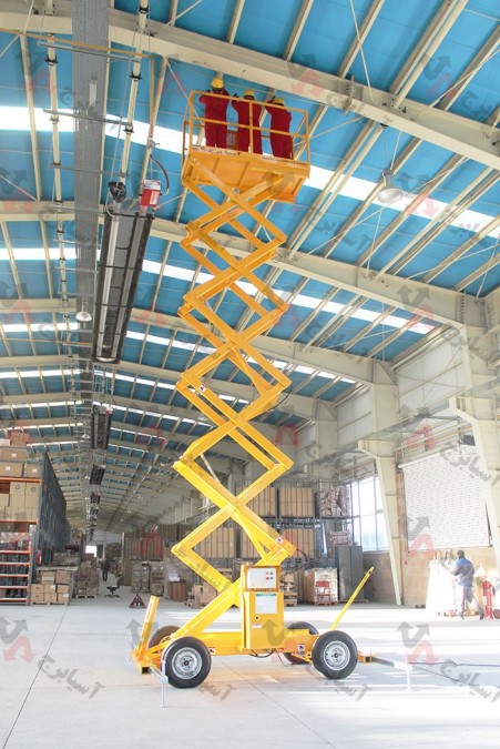 Accordion electrohydraulic lift