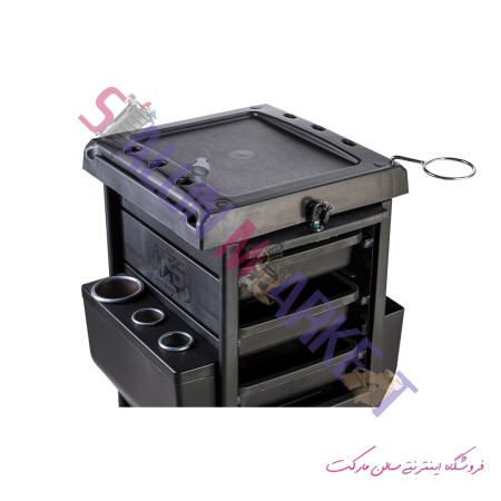 2018 model hairdressing trolley with lock