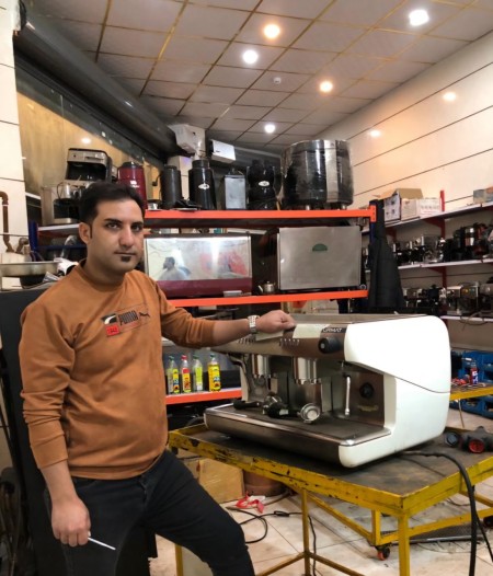 سرویس دستگاه صنعتی اسپرسو