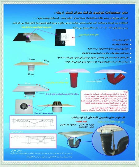Iranian industrial toilet floor