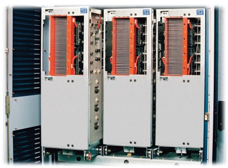 Manufacture, sale and specialized repairs of medium voltage drives (MV DRIVE) and WEG brand electron ...