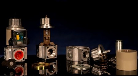 شیر برقی گاز دنده ای ایمن انرژی طرح دانگز آلمان مدل تدریجی سایز یک اینچ