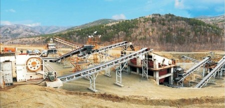 Design and construction of crushing sites and lines for factories and mines