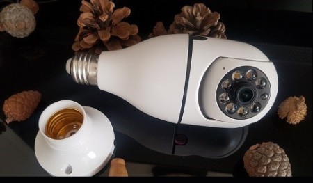 دوربین لامپی چرخشی