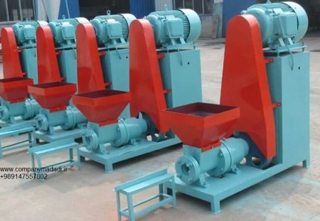 Machine for producing compressed coal from sawdust