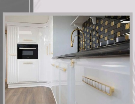 طراحی و تولید کابینت آشپزخانه انزو