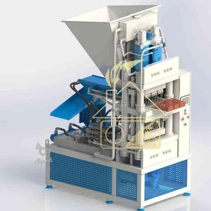 The newest and best-selling two-speed puzzle brick production machine