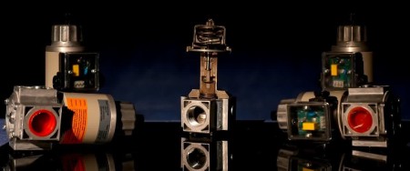 شیر برقی گاز دنده ای ایمن انرژی طرح دانگز آلمان مدل تدریجی سایز یک اینچ