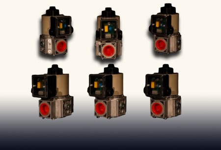 شیر برقی گاز دنده ای ایمن انرژی طرح دانگز آلمان مدل تکضرب سایز یک اینچ