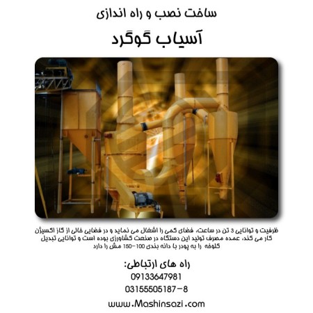 سازنده دستگاه آسیاب گوگرد