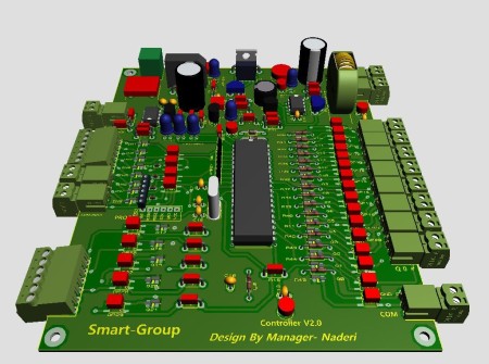 طراحی و ساخت انواع کنترلر های صنعتی