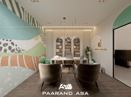 طراحی و اجرا دکوراسیون داخلی کلینیک دندانپزشکی