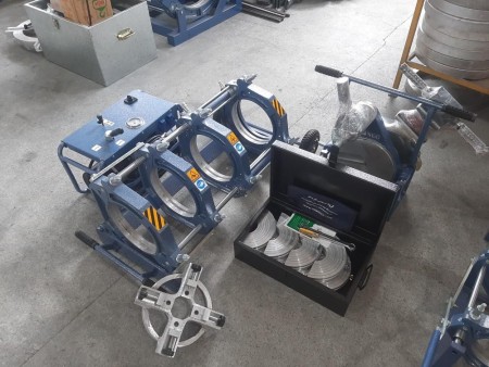 Barinco polyethylene hydraulic welding machine