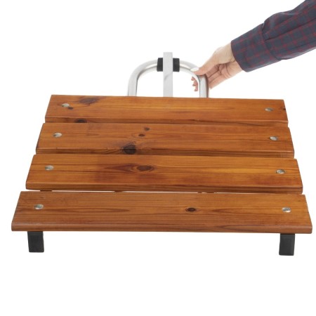 All steel folding bathroom chair relaxers