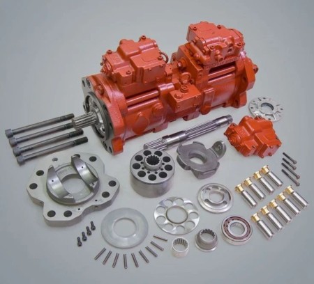 Parts of hydraulic pump and main pump of road construction machinery
