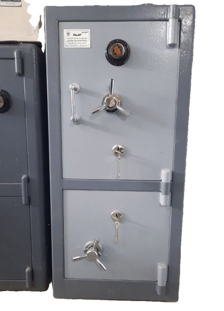750ED trust fireproof box Two doors Mechanical key and code