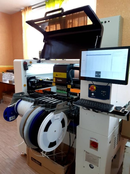 Electronic board assembly, IC BGA automatically and manually, connector assembly and cabling.