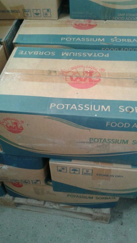 Importer of potassium sorbate and sale of potassium sorbate