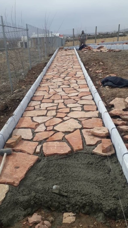 اجرای سنگ لاشه فروش سنگ لاشه آقای رشیدی