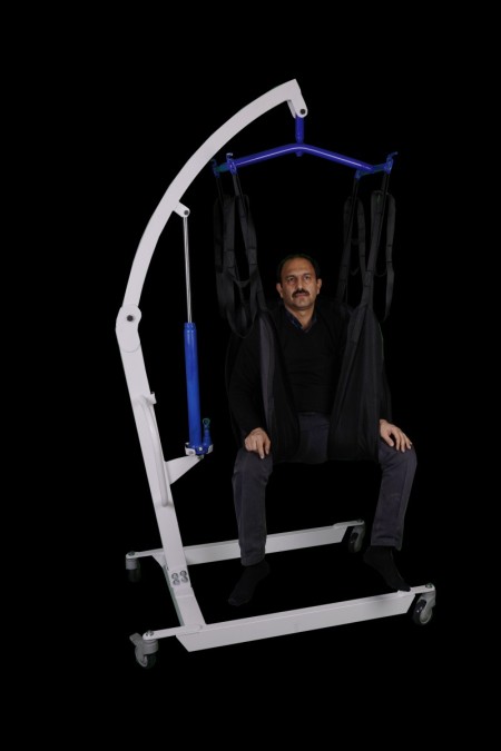 Hydraulic manual patient lift