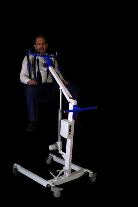 Electric patient lift for car, home and bathroom