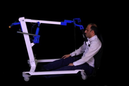 Manual patient lift for home and car