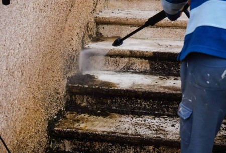Stair cleaning services