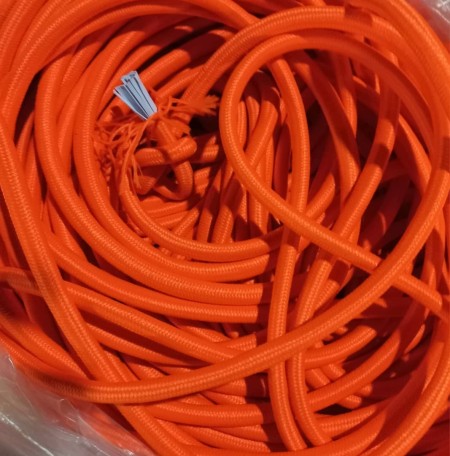 Braided elastic for truck tents and trampolines