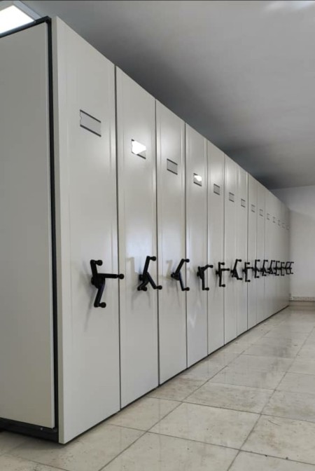 Relocating Pomer rail file rack, folder, Zunken