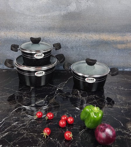 All kinds of pots and service of granite pots of Jivar