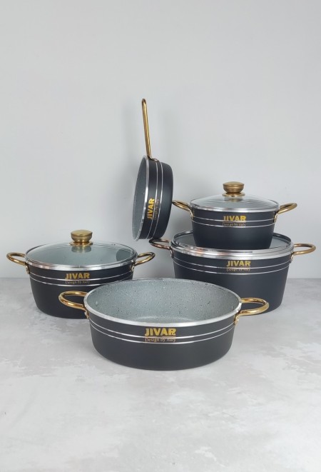 ژیوار تولید کننده ظروف گرانیتی نچسب