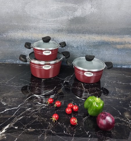 ژیوار تولید کننده ظروف گرانیتی نچسب