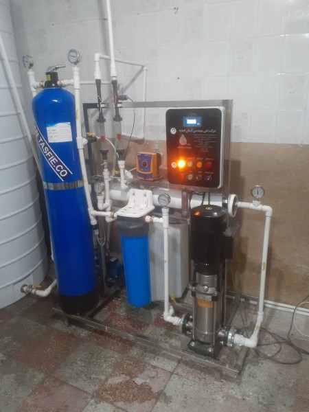 تصفیه آب صنعتی با ظرفیت مختلف