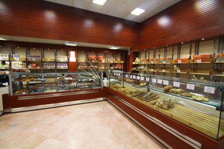 Fancy bread shop design and equipment