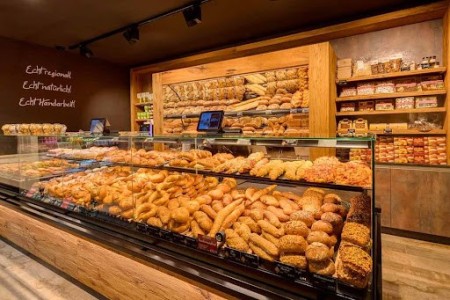Fancy bread shop design and equipment