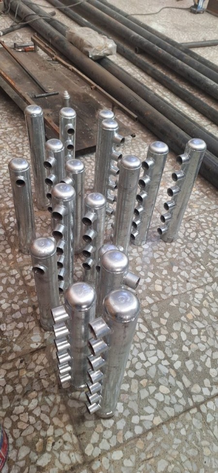 Manufacturer of all kinds of steel and galvanized collectors