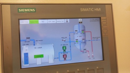 Programming and setting up industrial desalination