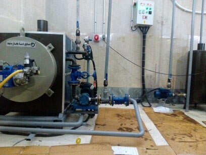 Mashhad Boiller Hot Steam and Hot Oil Boiler
