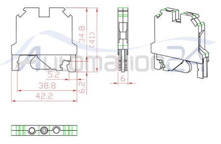 RET 2.5 earth terminal