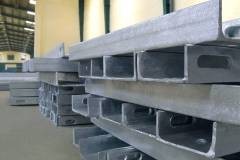 Steel fittings of electricity distribution network