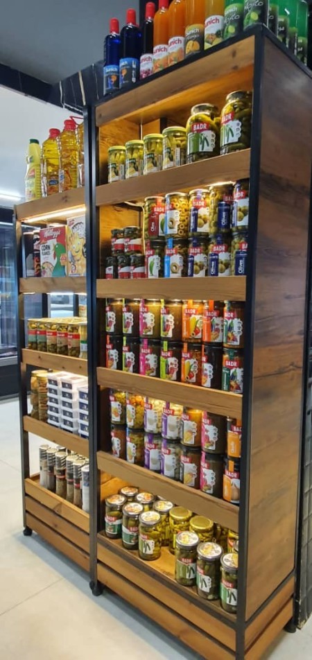 تجهیز سوپر پرویئین قفسه چوب فلز