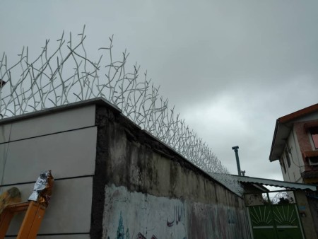 Modern forged door and protection shop