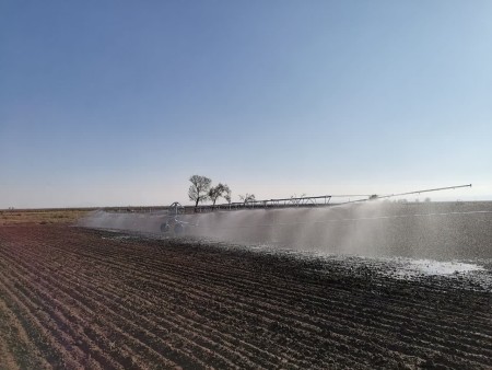 Reel irrigation