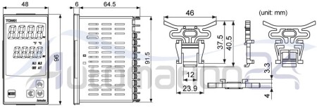 Atonics thermostat TCN4H-24R