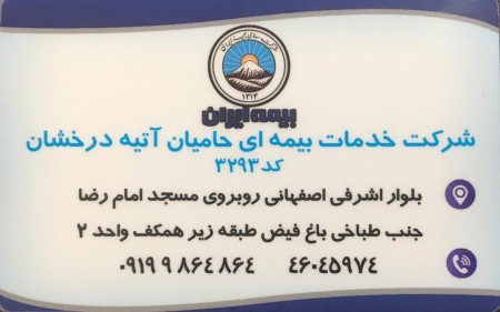 Iran Insurance - Ms. Nowrozi\'s agency