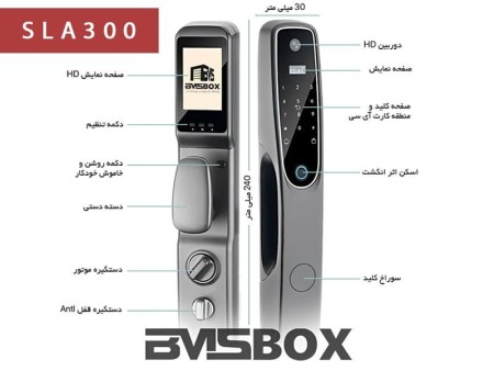دستگیره هوشمند ضد آب تویا SLA300 برند BMSBOX