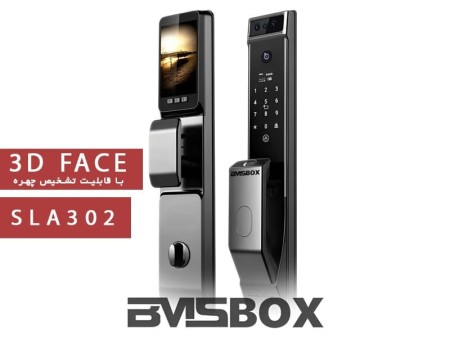 دستگیره هوشمند تشخیص چهره اسمارت گو SLA302 برند BMSBOX
